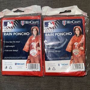 Philadelphia Phillies rain ponchos